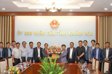 Lãnh đạo tỉnh Khánh Hòa: Làm việc với Chủ tịch Tập đoàn CS Wind